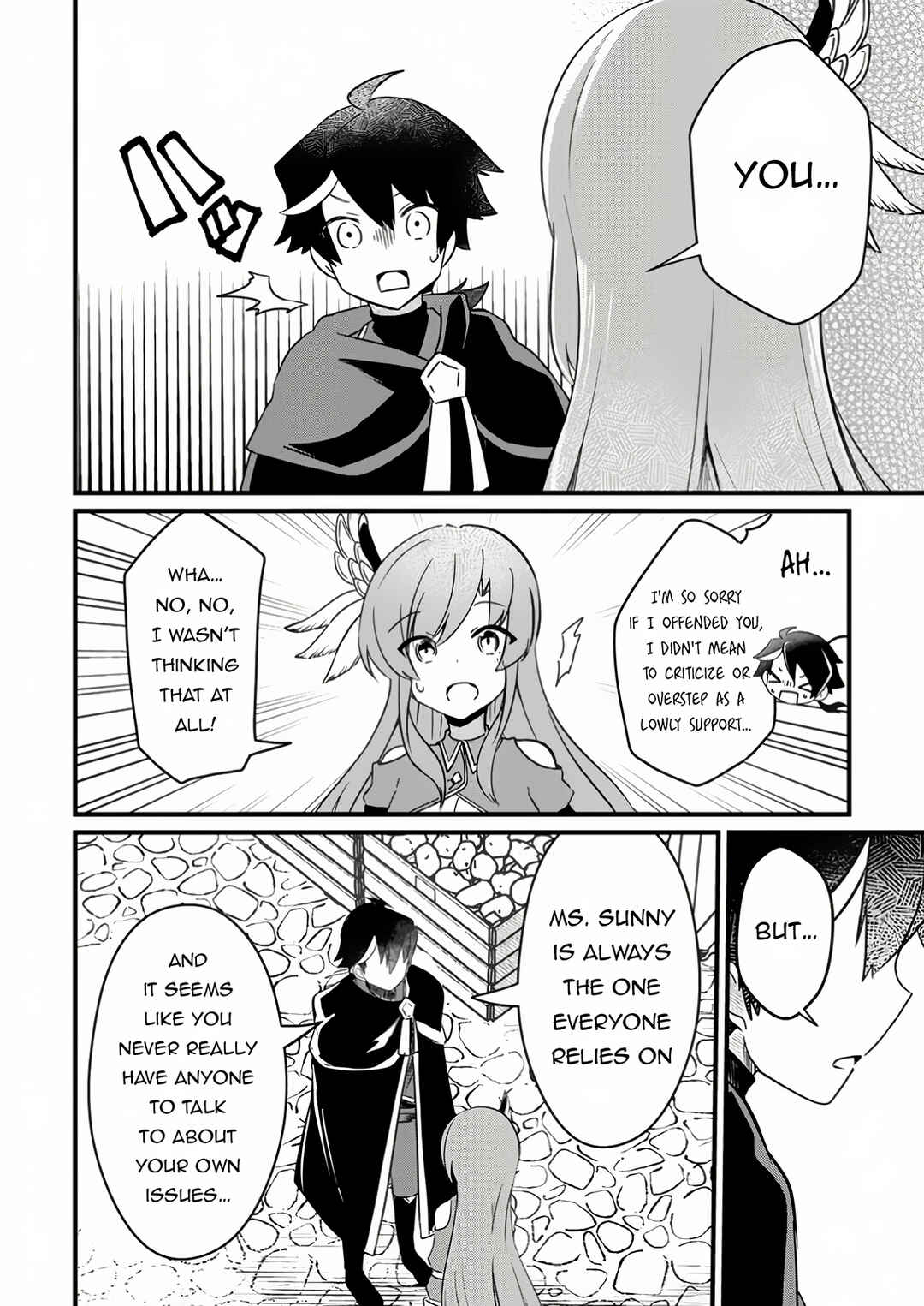 Page 9 Chapter 8.1 Zatsuyo Gakari Ken Shien Jutsu Shi Ha Party Tsuiho Ni Akogareru ~Seken Ha Tsuiho Boomnanoni, Ore Wo Kadai Hyoka Suru Party Member Tachi Ga Kesshite Tebanaso to Shitekurenai~