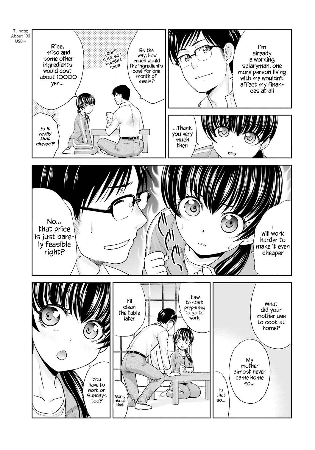 Page 6 Chapter 2 Shachiku to Shoujo no 1800-nichi