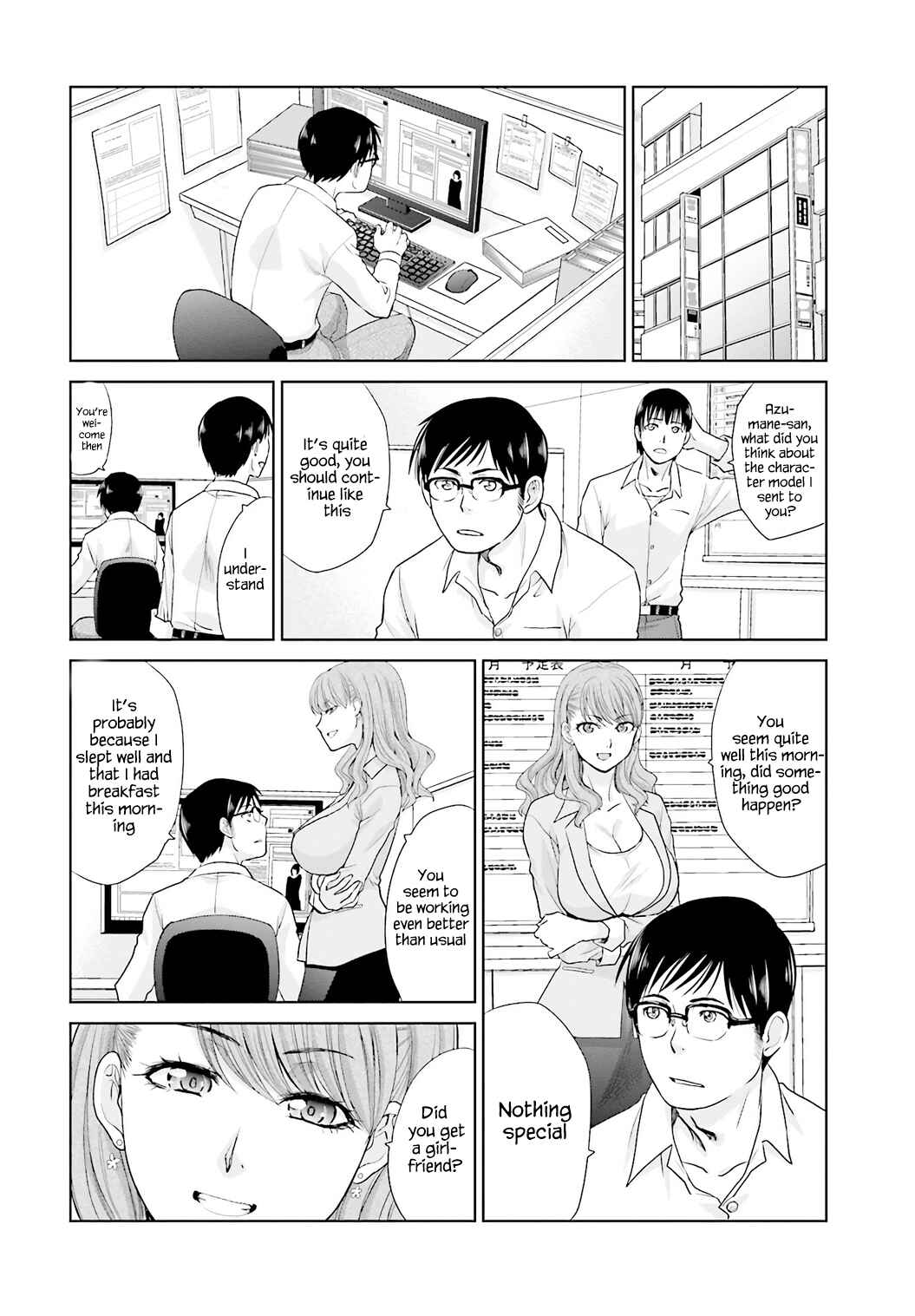 Page 9 Chapter 2 Shachiku to Shoujo no 1800-nichi