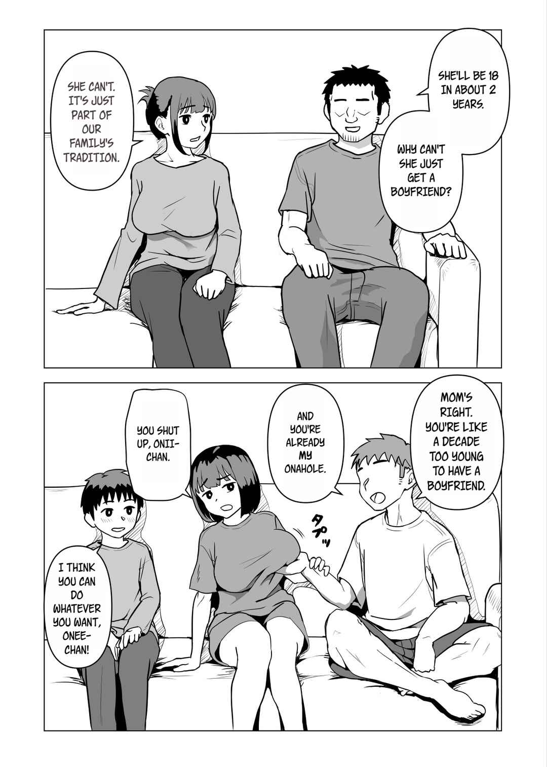 Page 45 Chapter Unknown_d667 Uchi de wa Kazoku Sex wa Joushiki Rashii