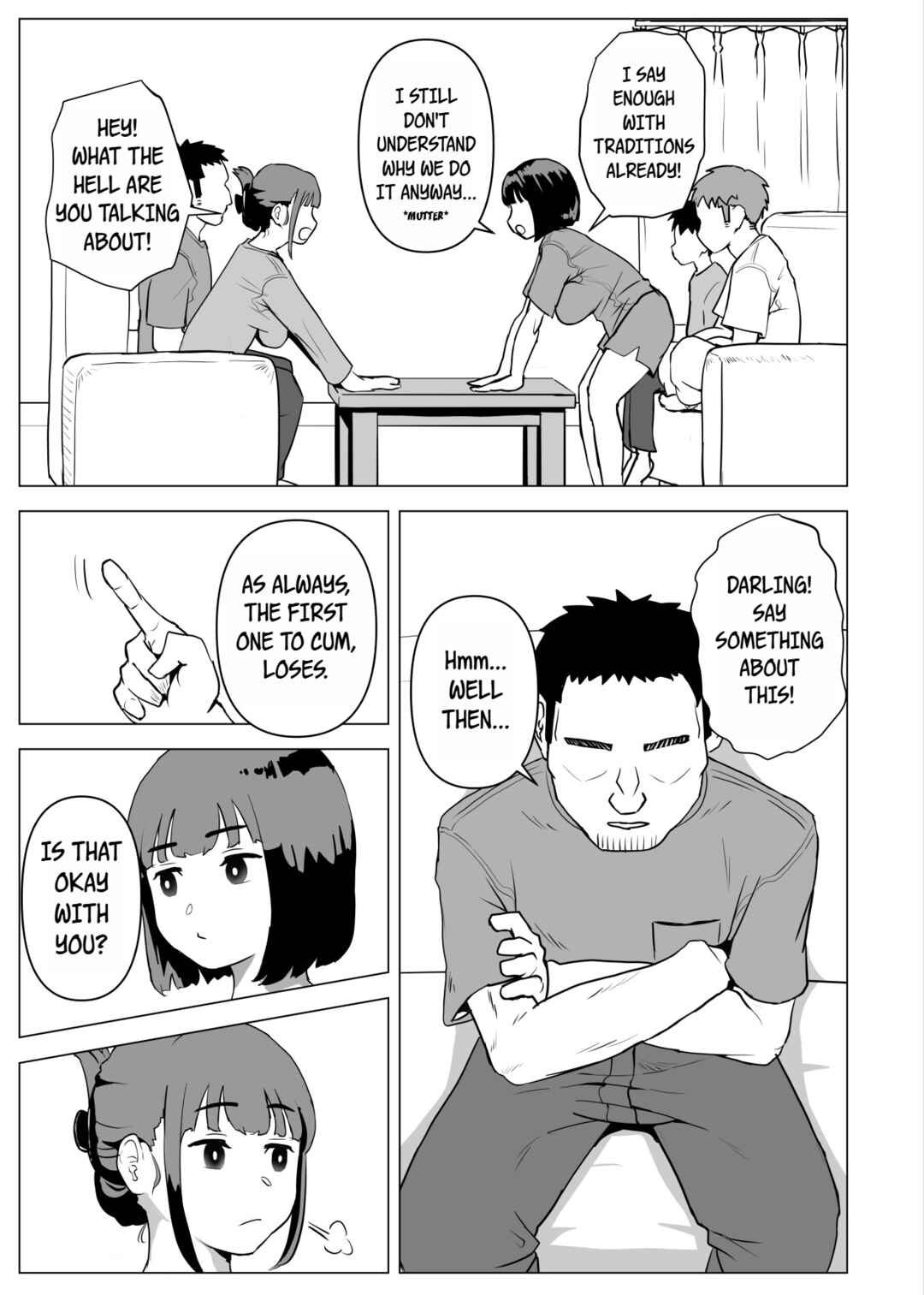 Page 46 Chapter Unknown_d667 Uchi de wa Kazoku Sex wa Joushiki Rashii