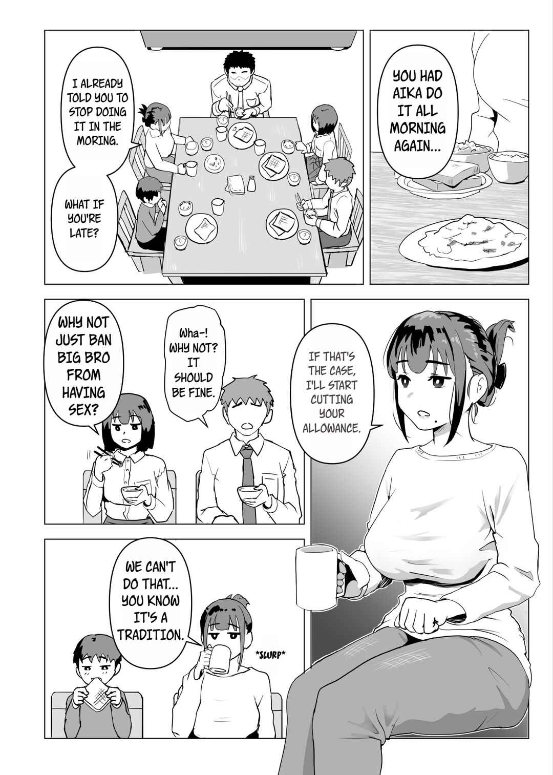 Page 7 Chapter Unknown_d667 Uchi de wa Kazoku Sex wa Joushiki Rashii