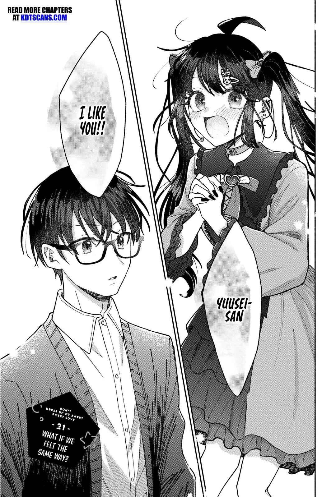 Page 1 Chapter 21 Kawaii Koi wa Kikazaranai