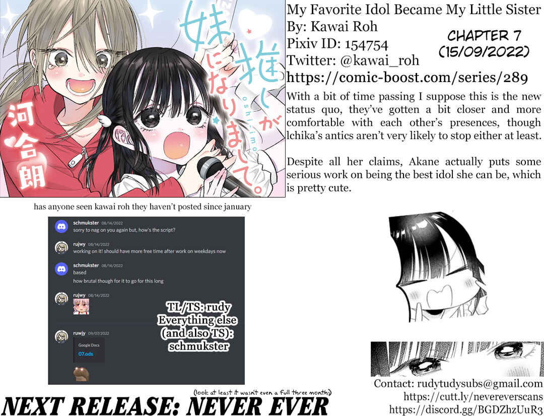 Page 21 Chapter 7 Oshi ga Imouto Ni Narimashite
