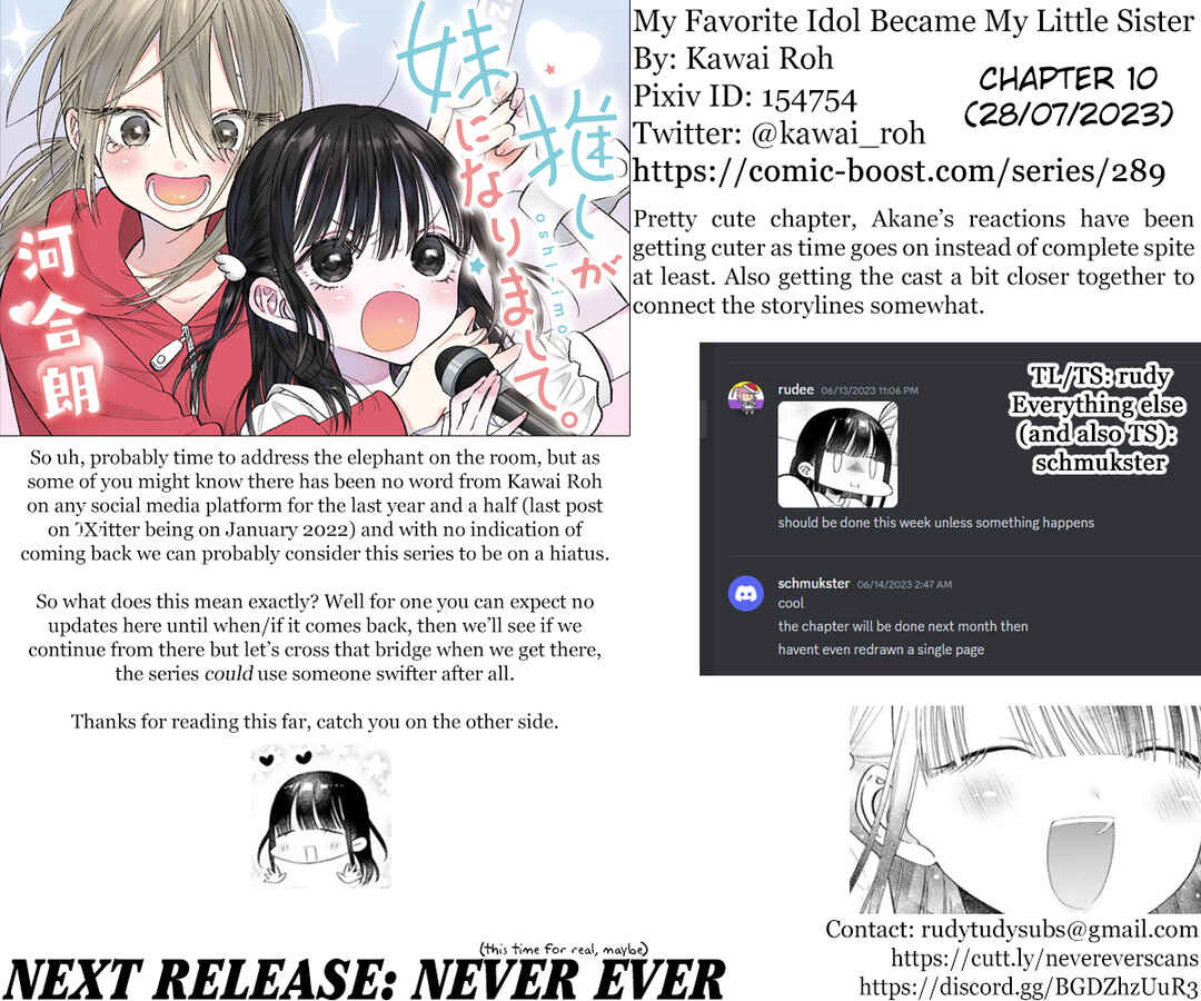 Page 19 Chapter 10 Oshi ga Imouto Ni Narimashite