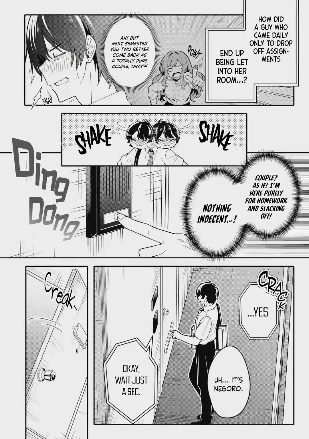 Page 11 Chapter 2.1 Muboubi Kawaii Pajama Sugata no Bishoujo to Heya de Futarikiri