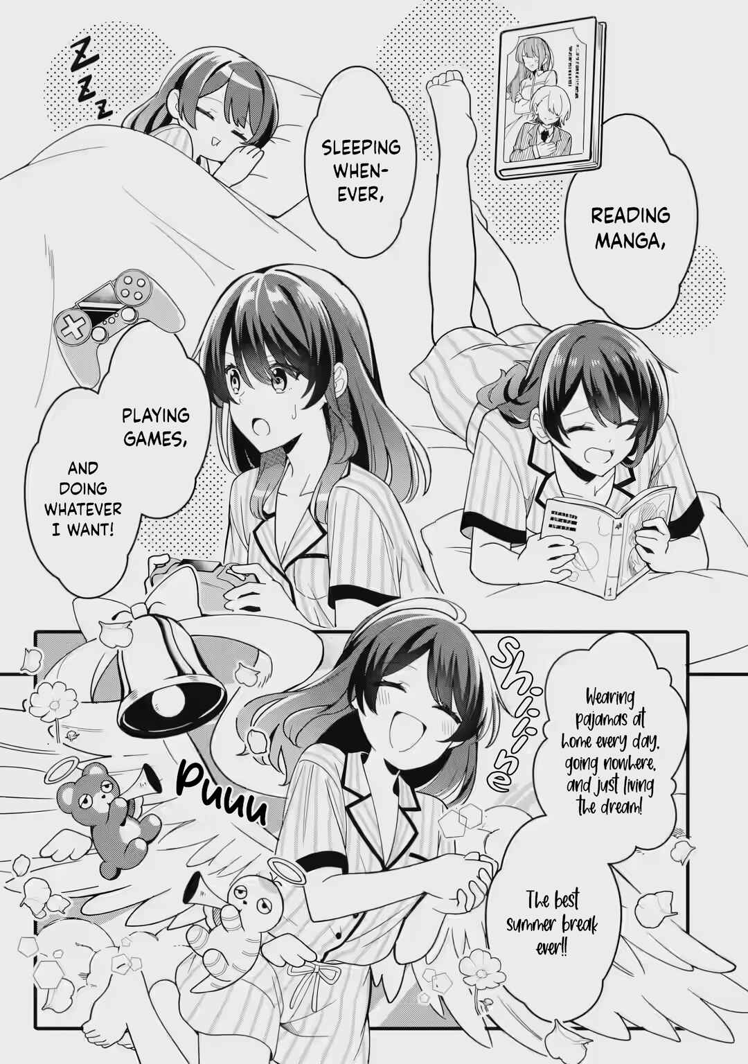 Page 10 Chapter 1.2 Muboubi Kawaii Pajama Sugata no Bishoujo to Heya de Futarikiri