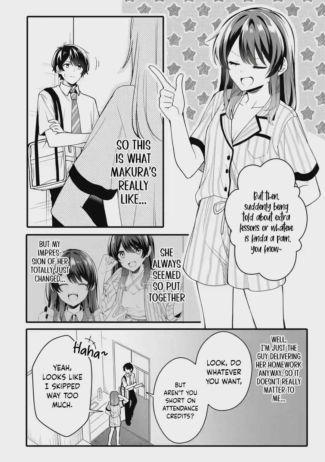 Page 11 Chapter 1.2 Muboubi Kawaii Pajama Sugata no Bishoujo to Heya de Futarikiri