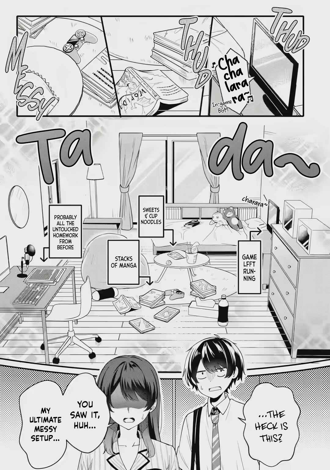 Page 8 Chapter 1.2 Muboubi Kawaii Pajama Sugata no Bishoujo to Heya de Futarikiri