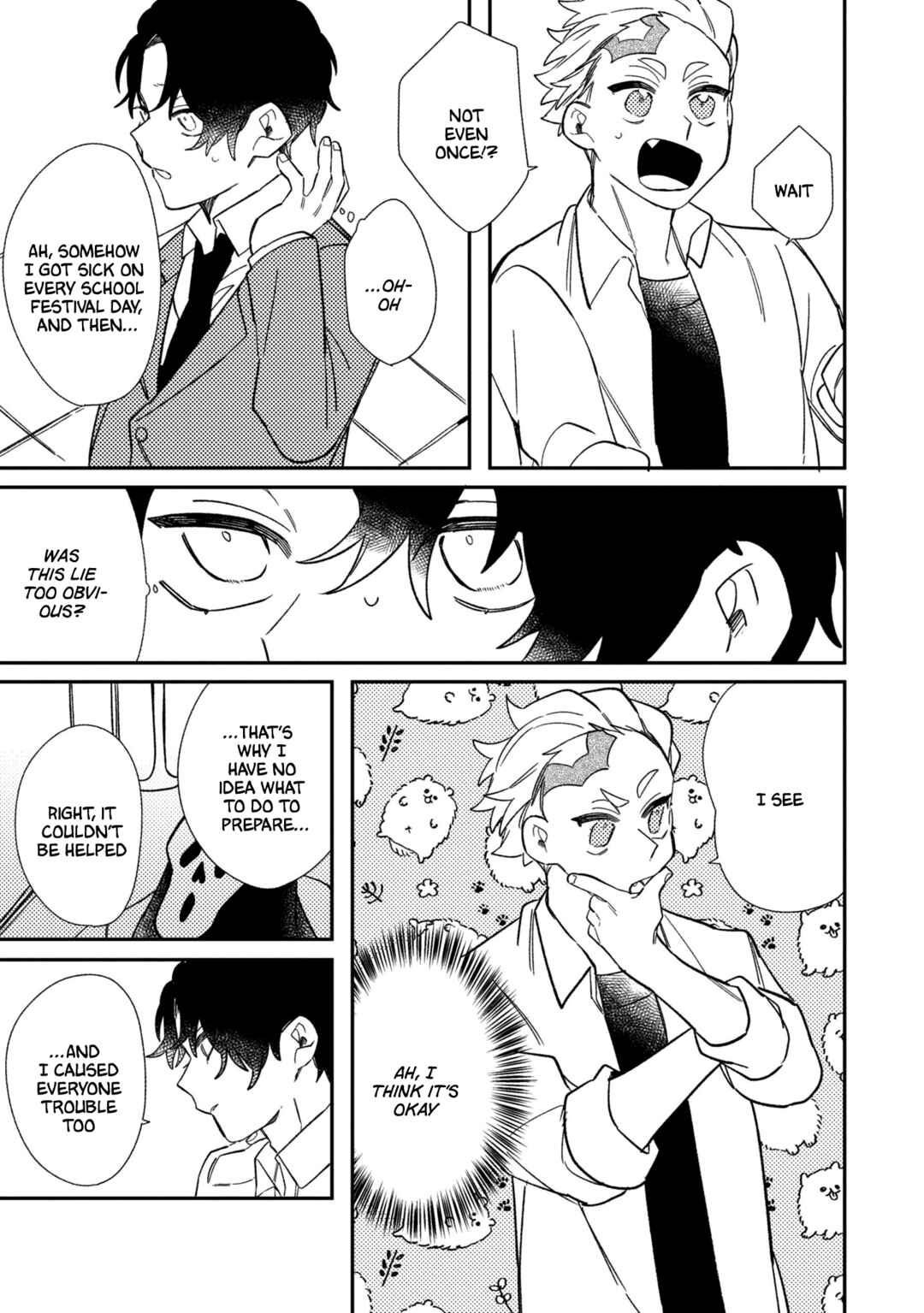 Page 13 Chapter 3 Tonari no Hana wa Kyou mo Ichiban Kakkoii