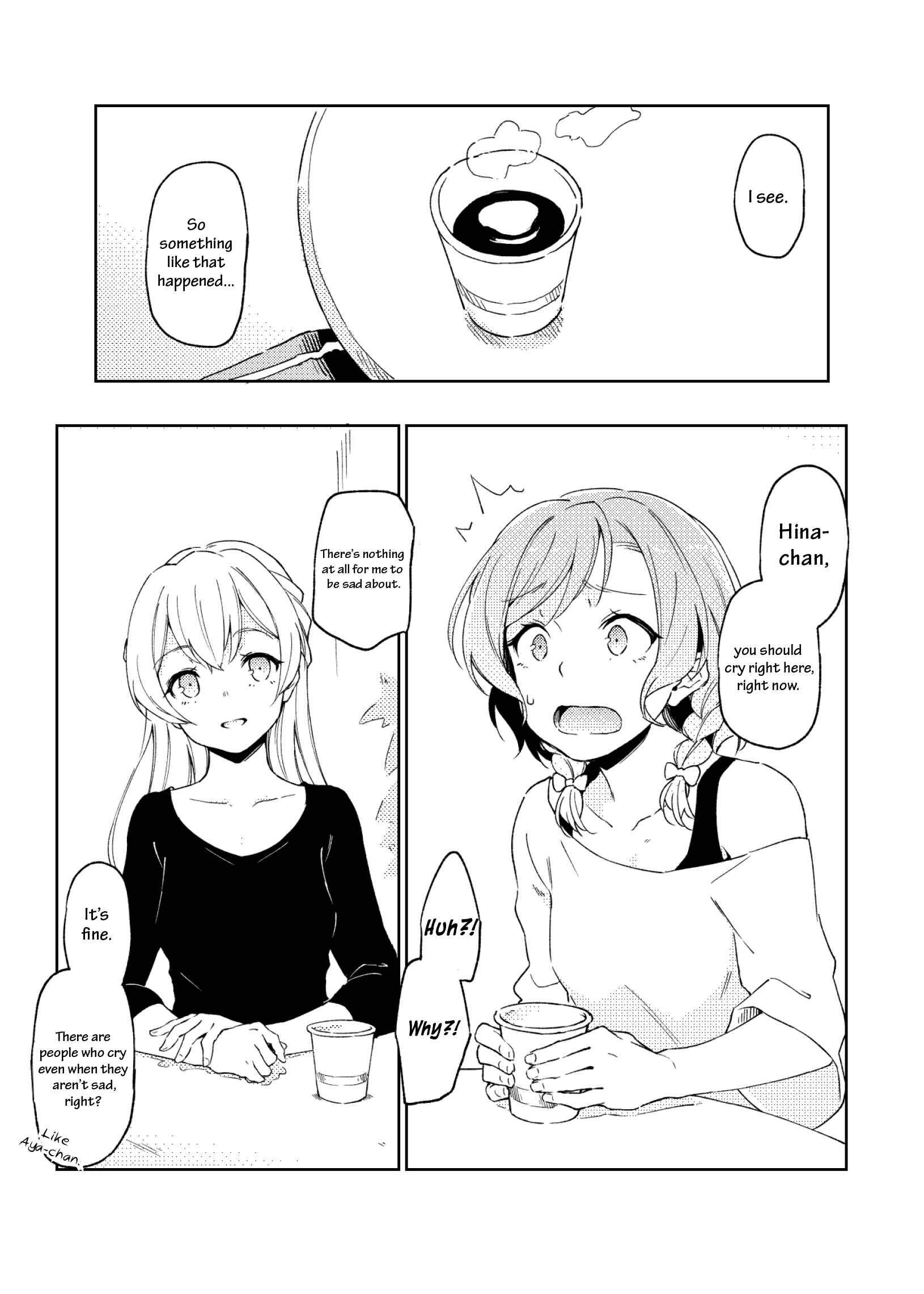 Page 6 Chapter Unknown_c47b Bang Dream! - Transparent Showers, Trickling Revolution (Doujinshi)