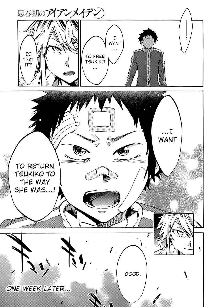 Page 21 Chapter 37 Shishunki no Iron Maiden