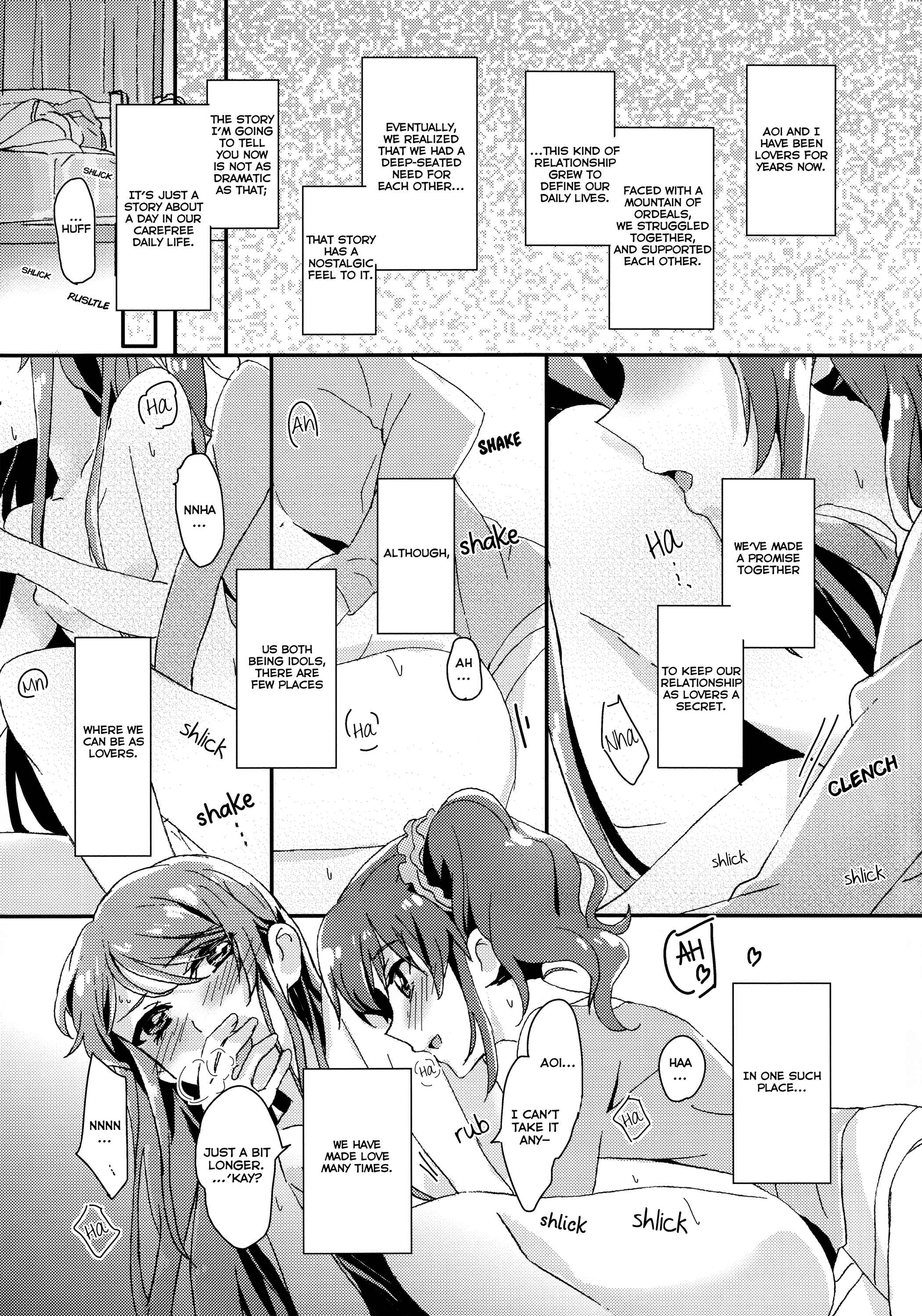 Page 2 Chapter Unknown_7f0b Aikatsu! - Tomorrows schedule (Doujinshi)