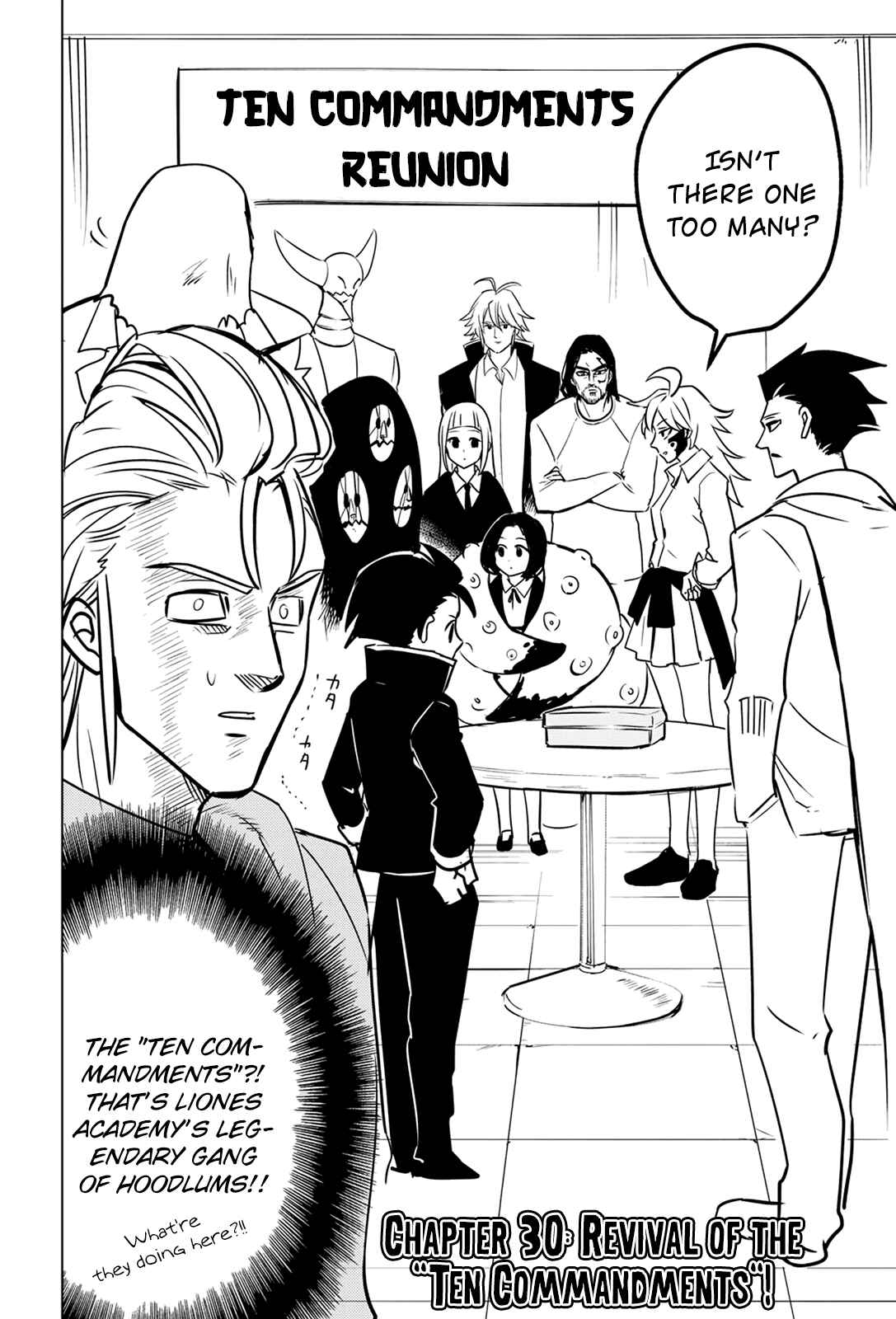 Page 3 Chapter 30 The Seven Deadly Sins High School