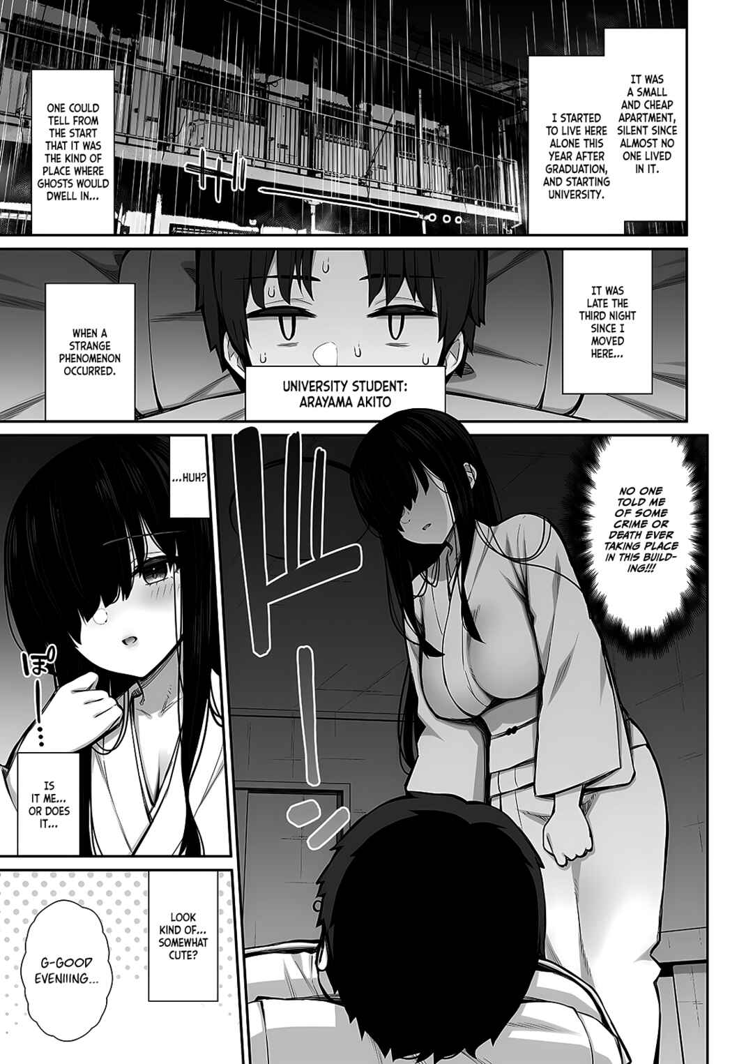 Page 3 Chapter 1 Katte ni Sumitsuiteru Inkya Yuurei no Karada o Suki Katte suru Hanashi