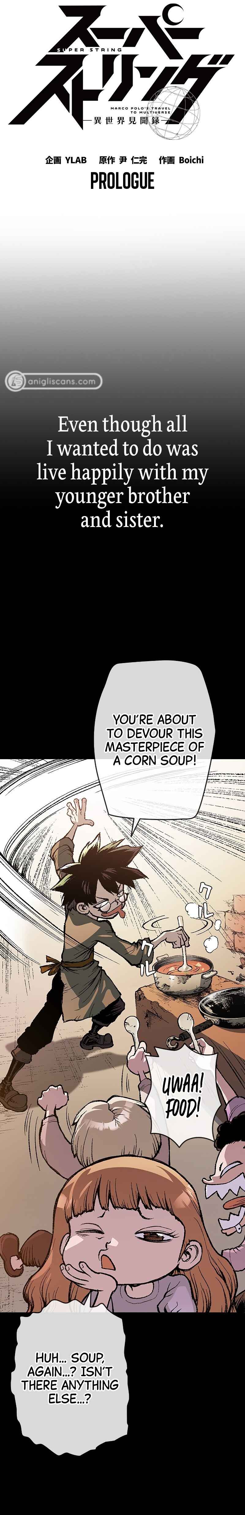 Page 4 Chapter 0 Super String: Marco Polo’s Travel to the Multiverse (Webtoon)