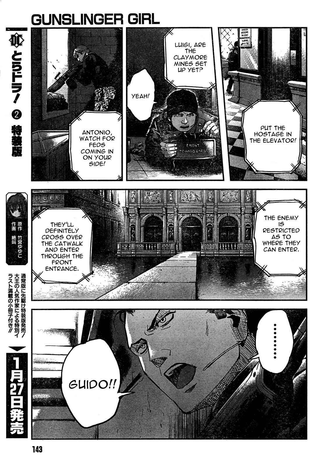 Page 13 Chapter 61 Gunslinger Girl