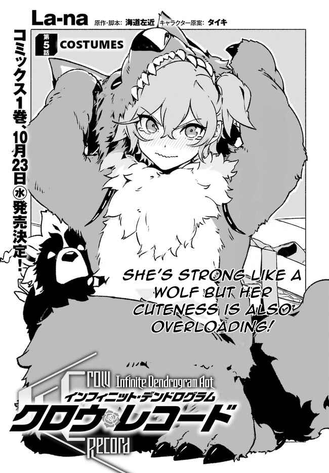 Page 1 Chapter 5 Crow Record: Infinite Dendrogram Another