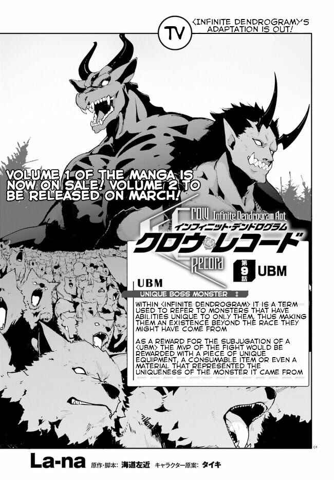 Page 1 Chapter 9 Crow Record: Infinite Dendrogram Another