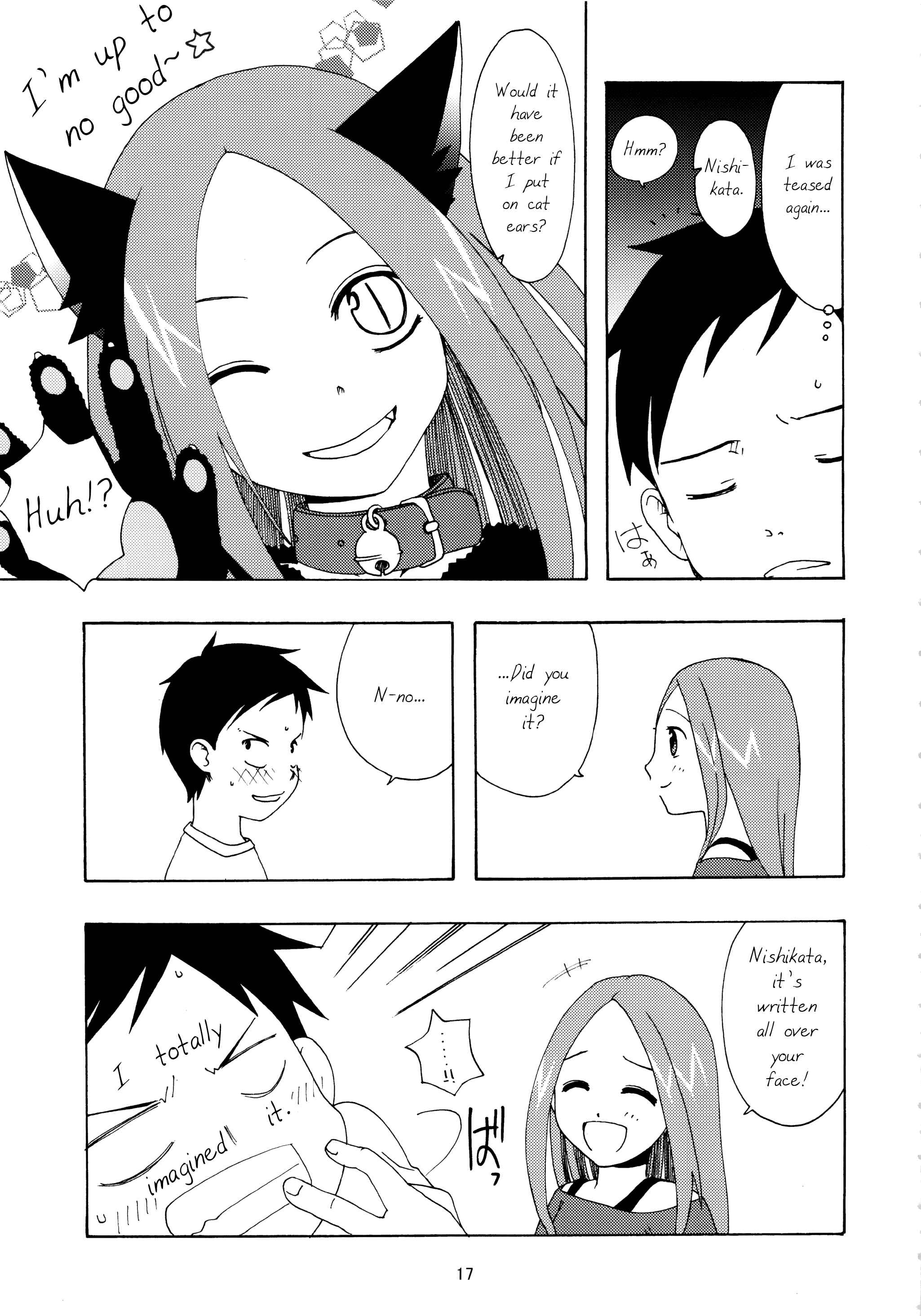 Page 16 Chapter Unknown_0b3b Karakai Jouzu no Takagi-san - Karakaix2 (Doujinshi)