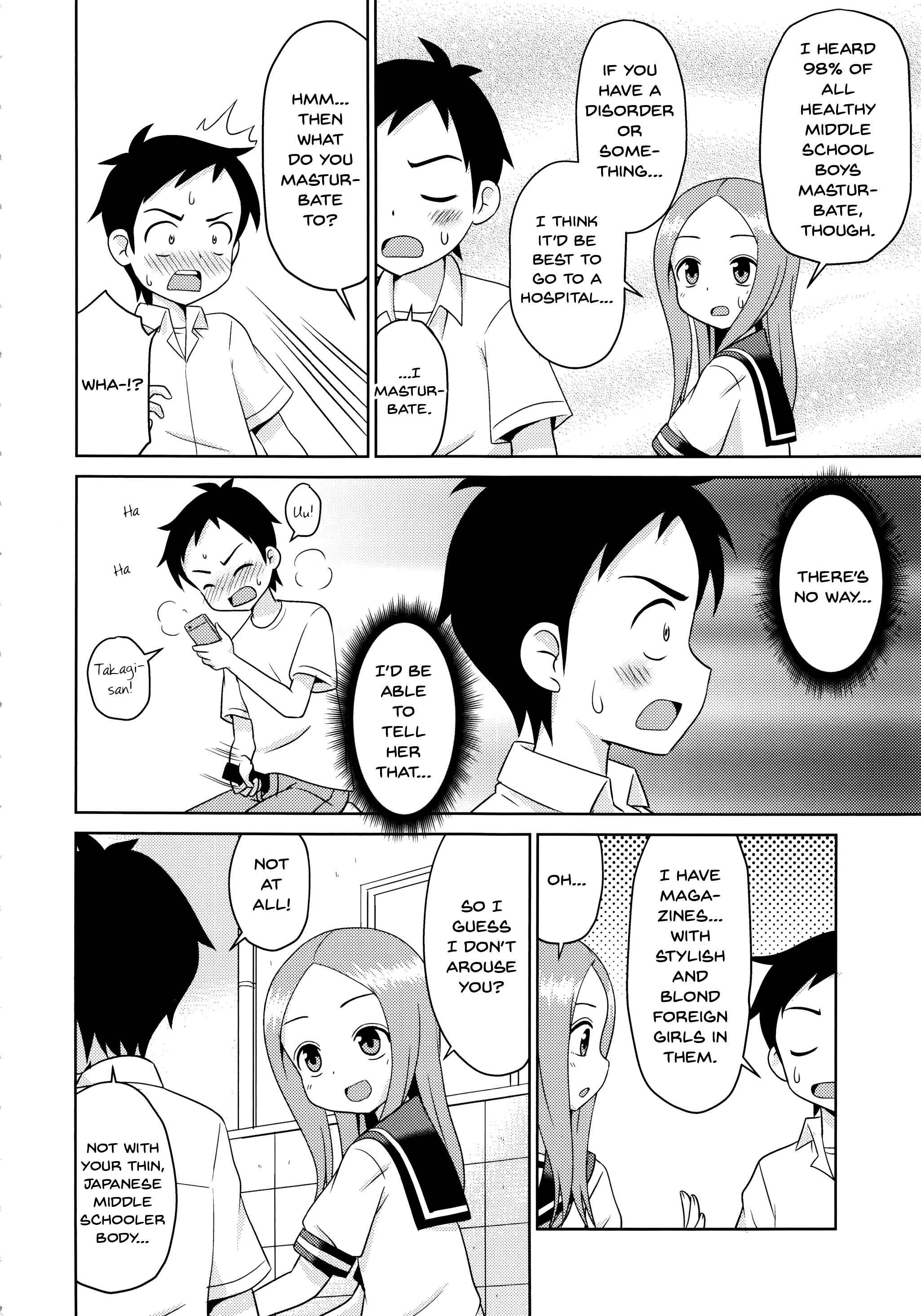 Page 5 Chapter Unknown_0b3b Karakai Jouzu no Takagi-san - Karakaix2 (Doujinshi)