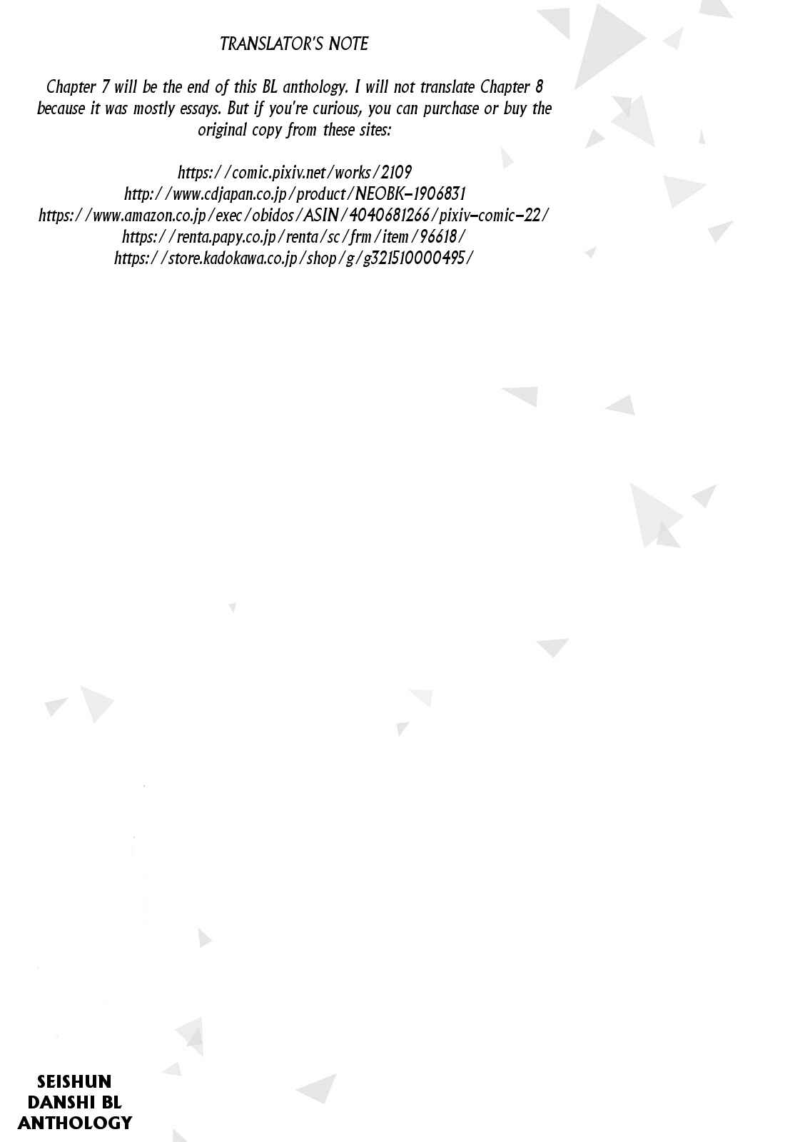 Page 24 Chapter 7 Seishun Danshi BL ~ Yokujou-Hen ~