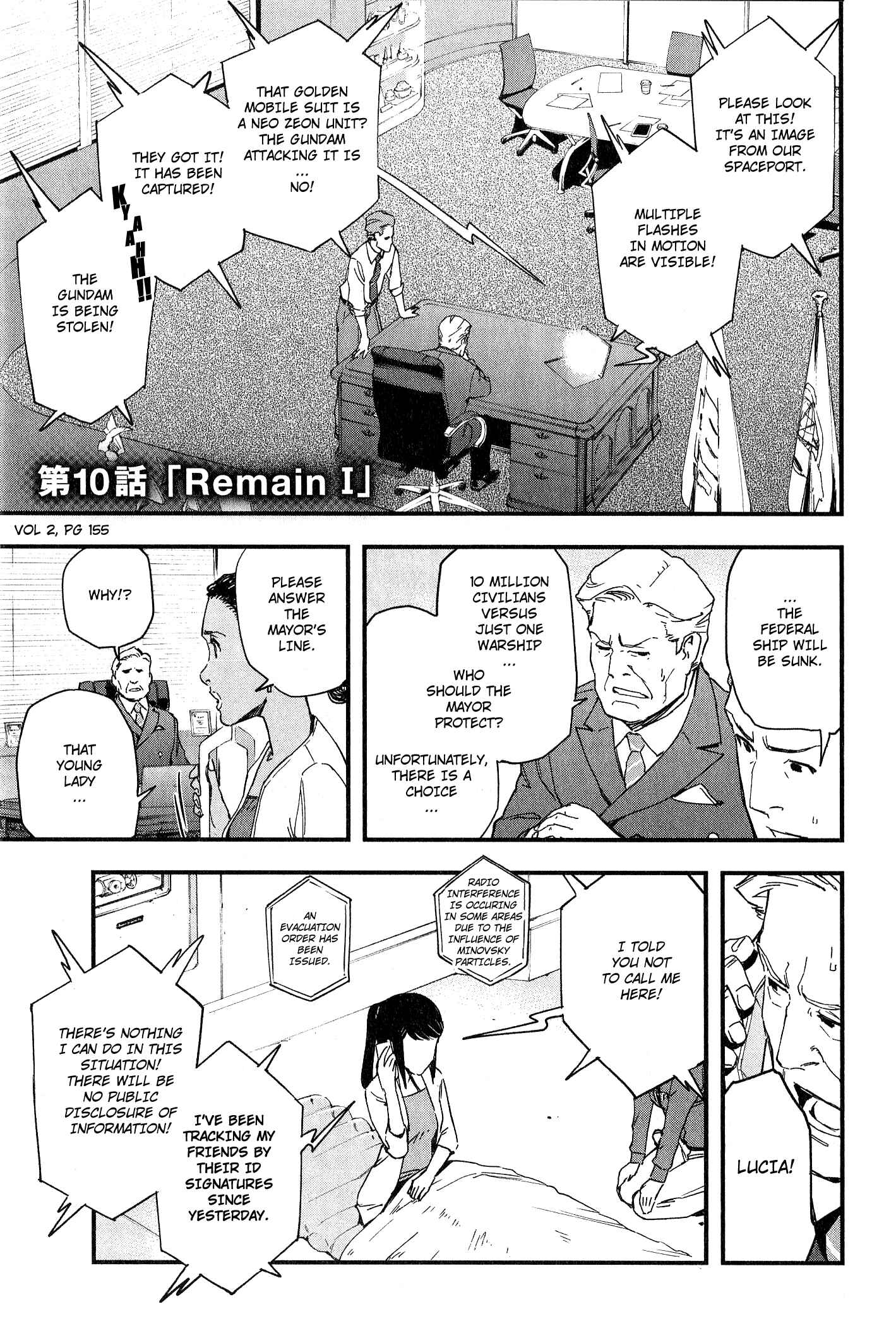 Page 1 Chapter 10 Mobile Suit Gundam: Walpurgis