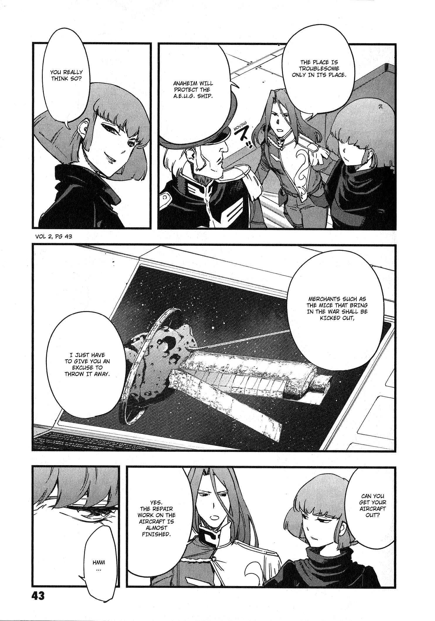 Page 4 Chapter 7 Mobile Suit Gundam: Walpurgis