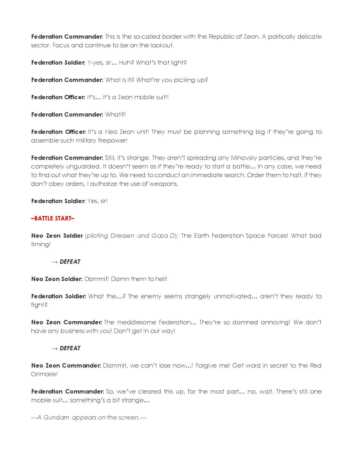 Page 4 Chapter 0 Mobile Suit Gundam: Walpurgis