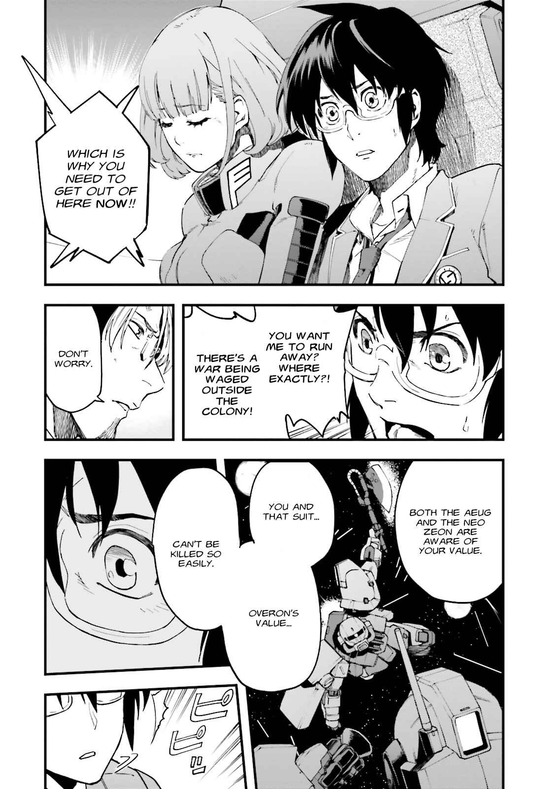 Page 13 Chapter 4 Mobile Suit Gundam: Walpurgis