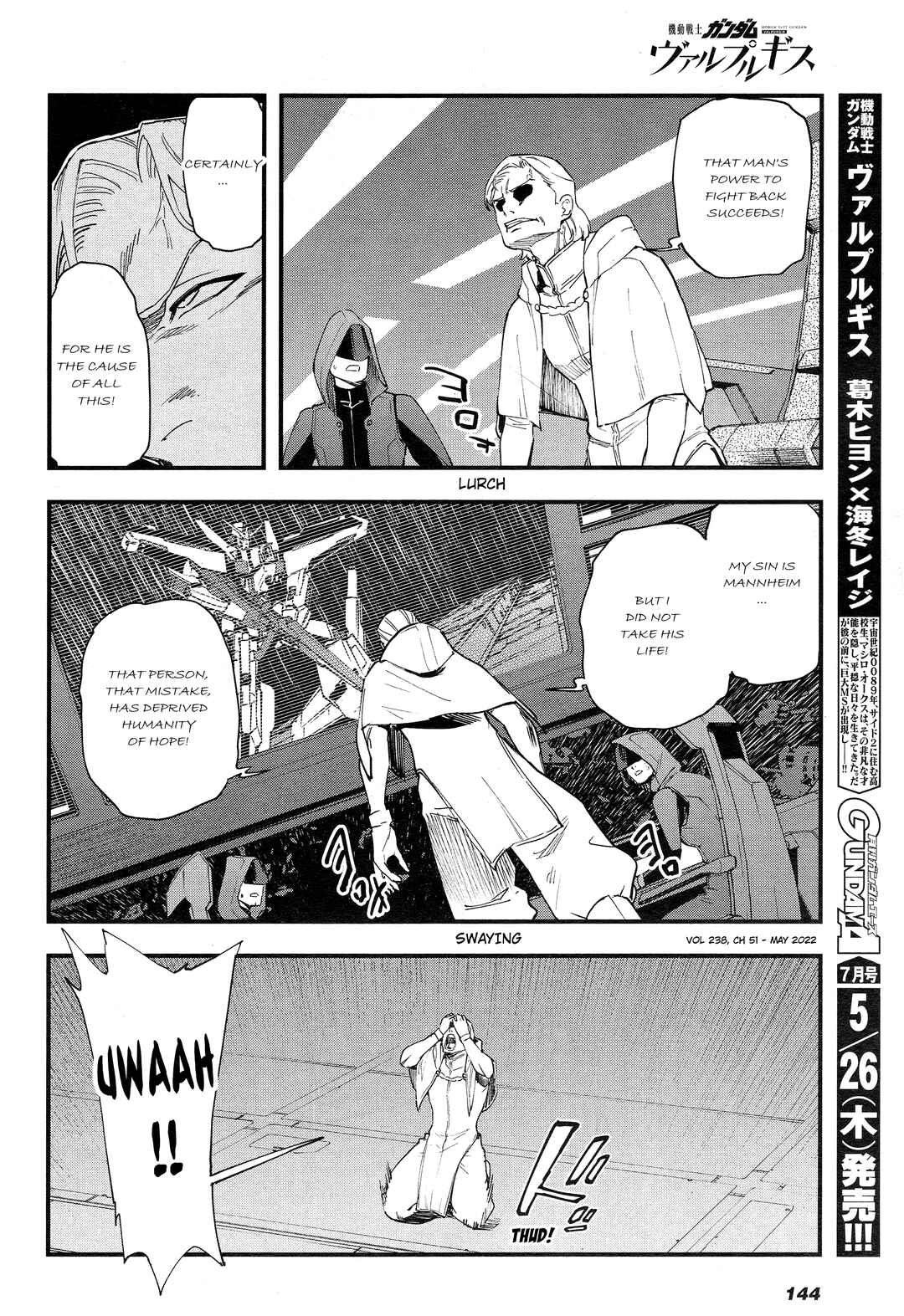 Page 4 Chapter 50 Mobile Suit Gundam: Walpurgis