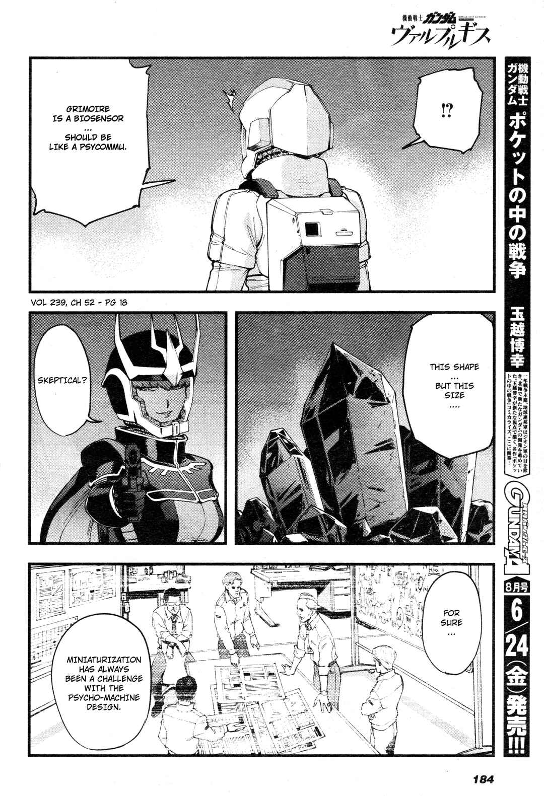Page 15 Chapter 52 Mobile Suit Gundam: Walpurgis
