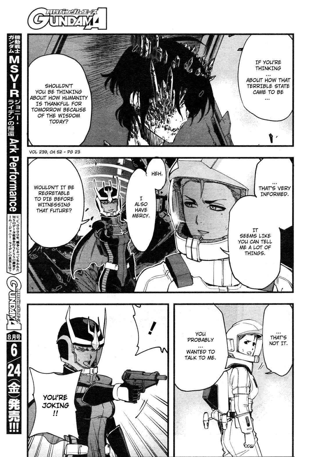 Page 20 Chapter 52 Mobile Suit Gundam: Walpurgis