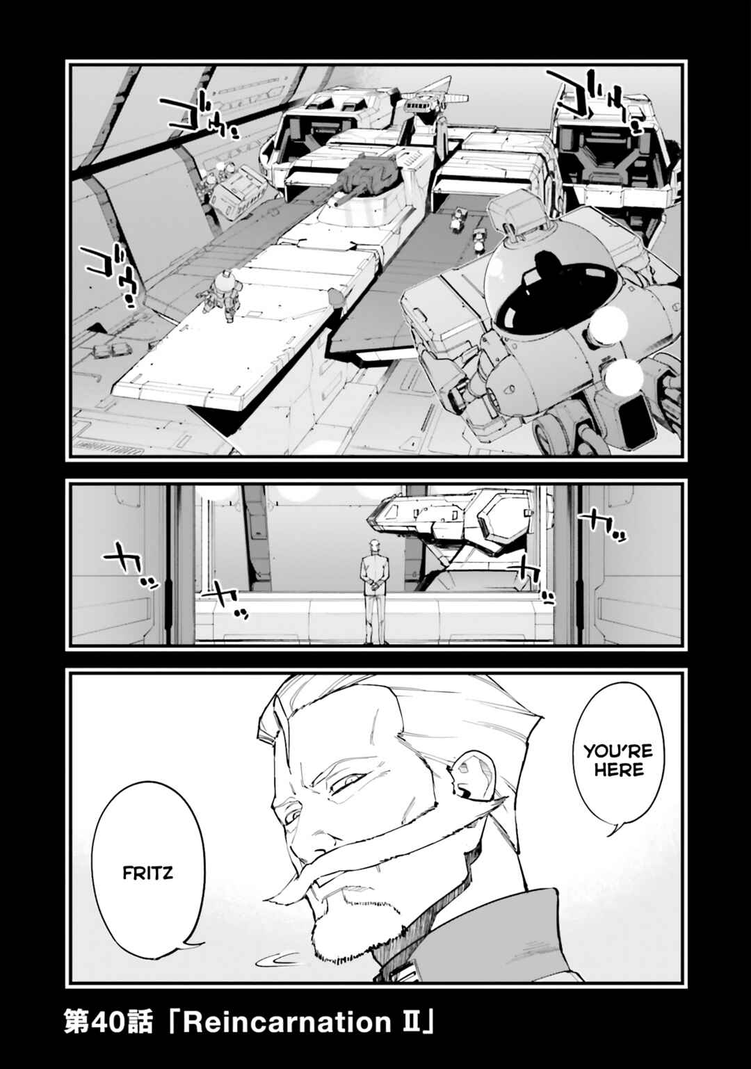 Page 1 Chapter 40 Mobile Suit Gundam: Walpurgis