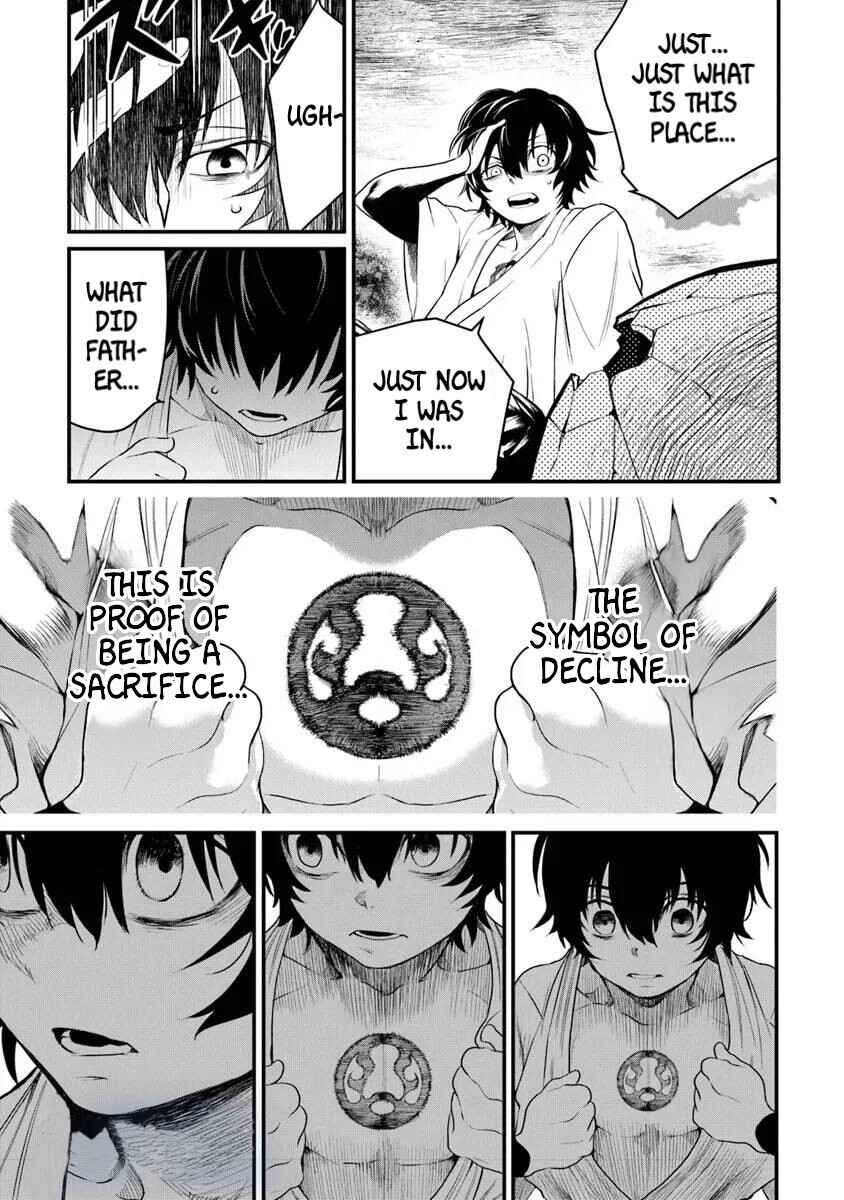 Page 16 Chapter 1.2 Bushinden - Ikenie ni Sasagerareta Ore wa, Kami ni Hirowaretakeshi wo Kiwameru