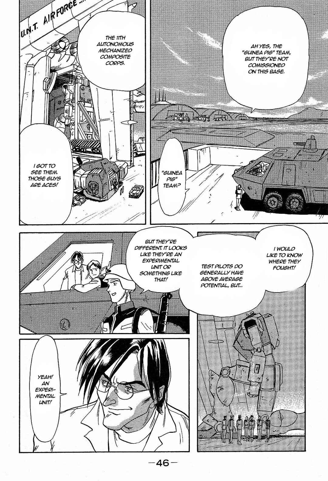 Page 10 Chapter 2 Mobile Suit Gundam Side Story - The Blue Destiny