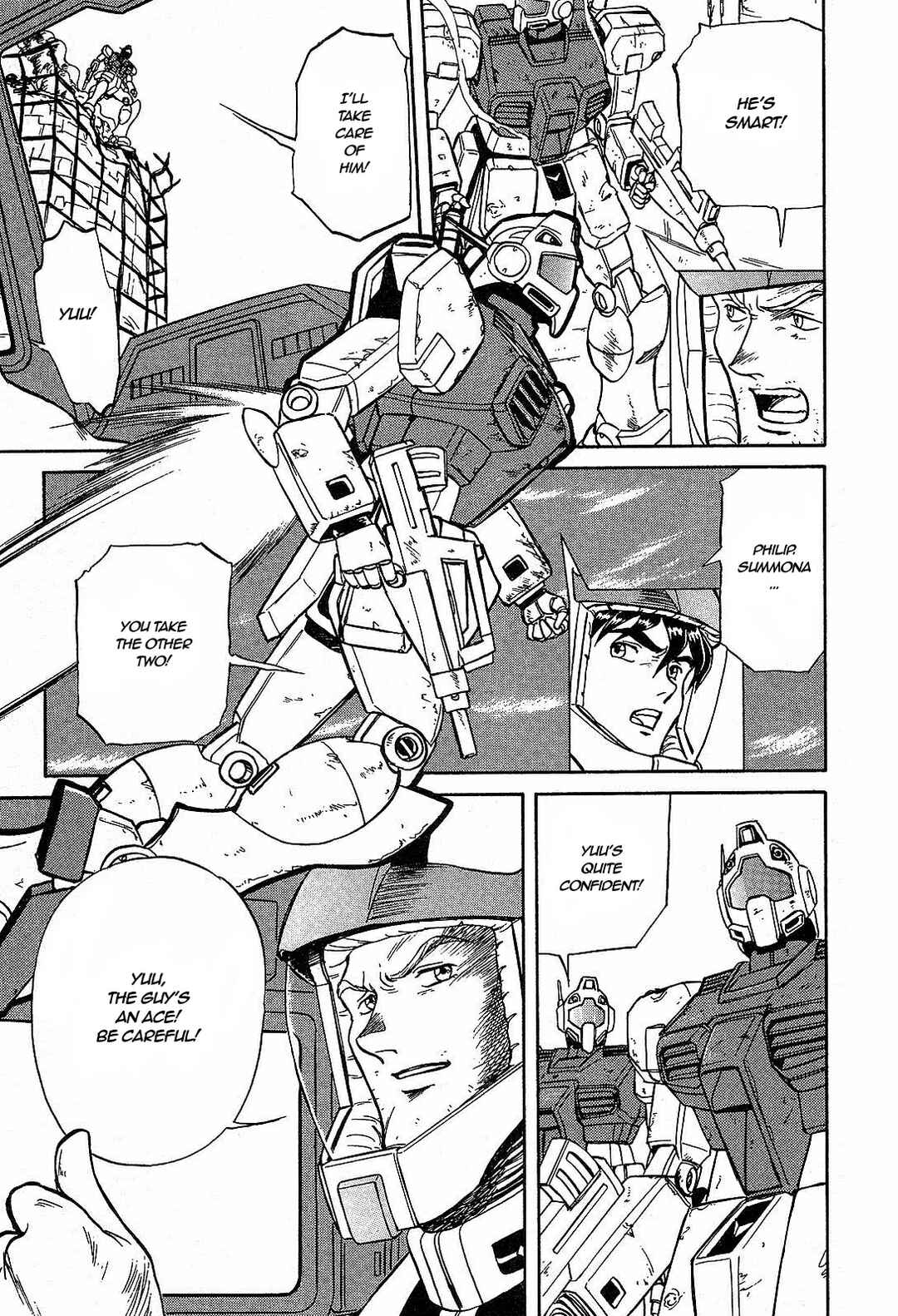 Page 13 Chapter 3 Mobile Suit Gundam Side Story - The Blue Destiny