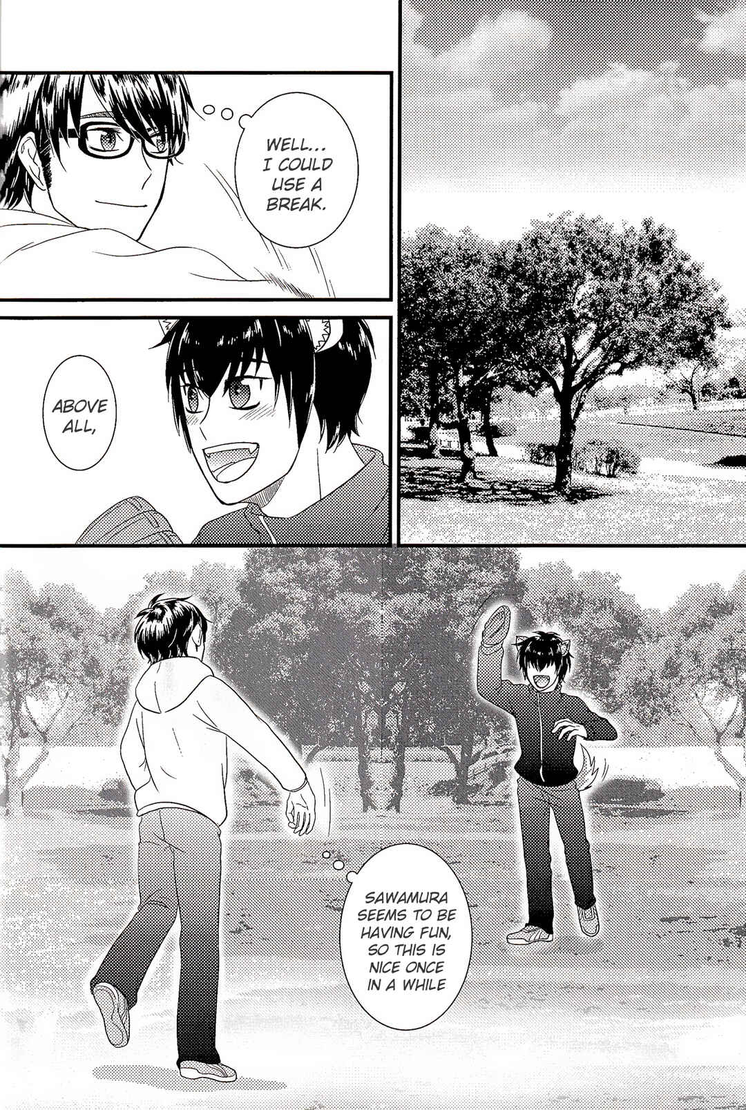 Page 21 Chapter Unknown_14e5 Diamond no Ace - Sawamura ga Inu ni. (Doujinshi)