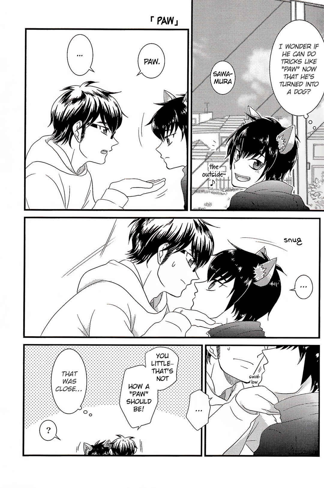 Page 8 Chapter Unknown_14e5 Diamond no Ace - Sawamura ga Inu ni. (Doujinshi)