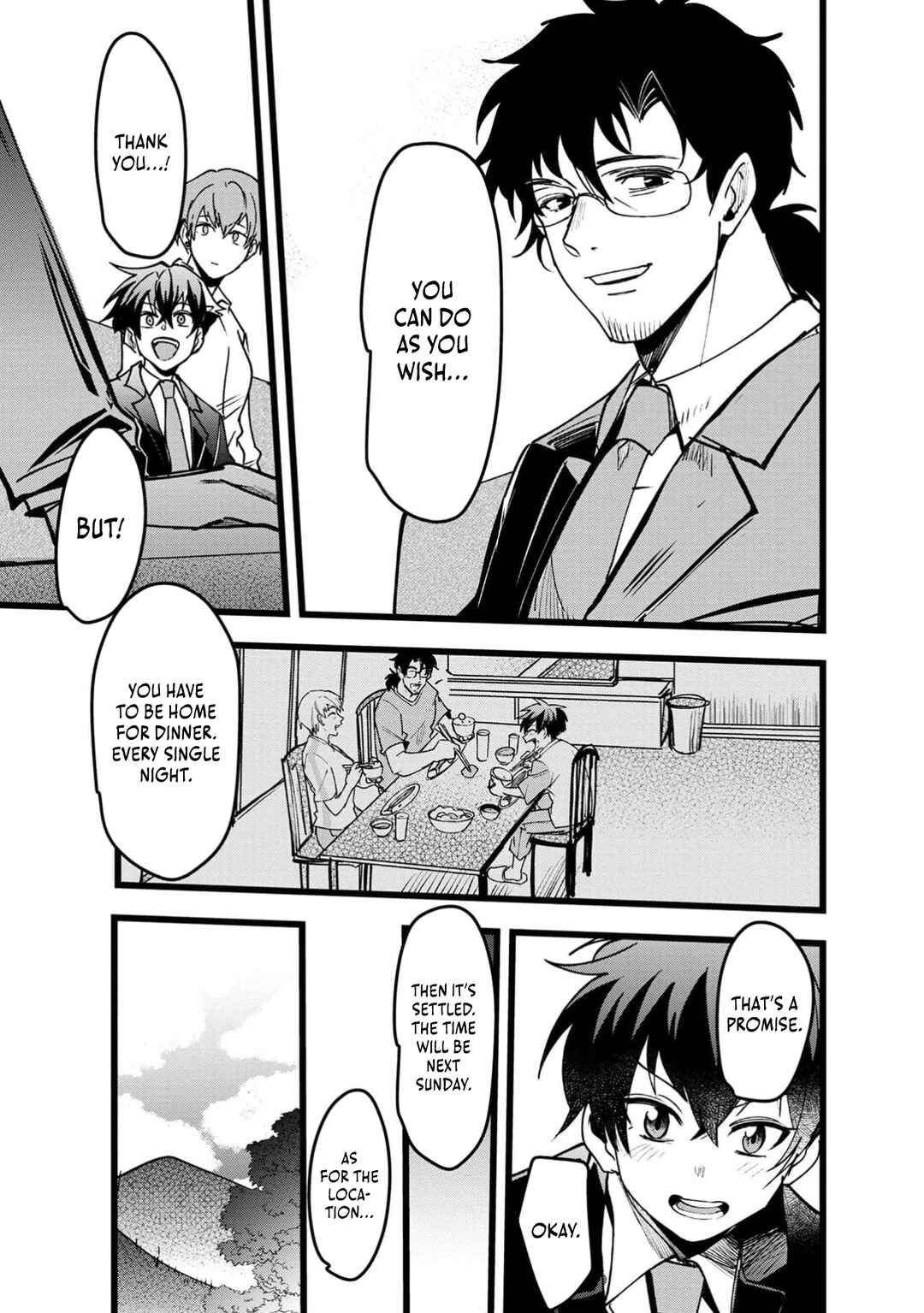 Page 14 Chapter 6 Net Game Haijin no Isekai Tenseiki - Kobushiou to Yobareta Saikyou no Kobushi ga Tsukaenai node, 1-nichi 8-jikan Konbou wo Furu Koto kara Hajimeta