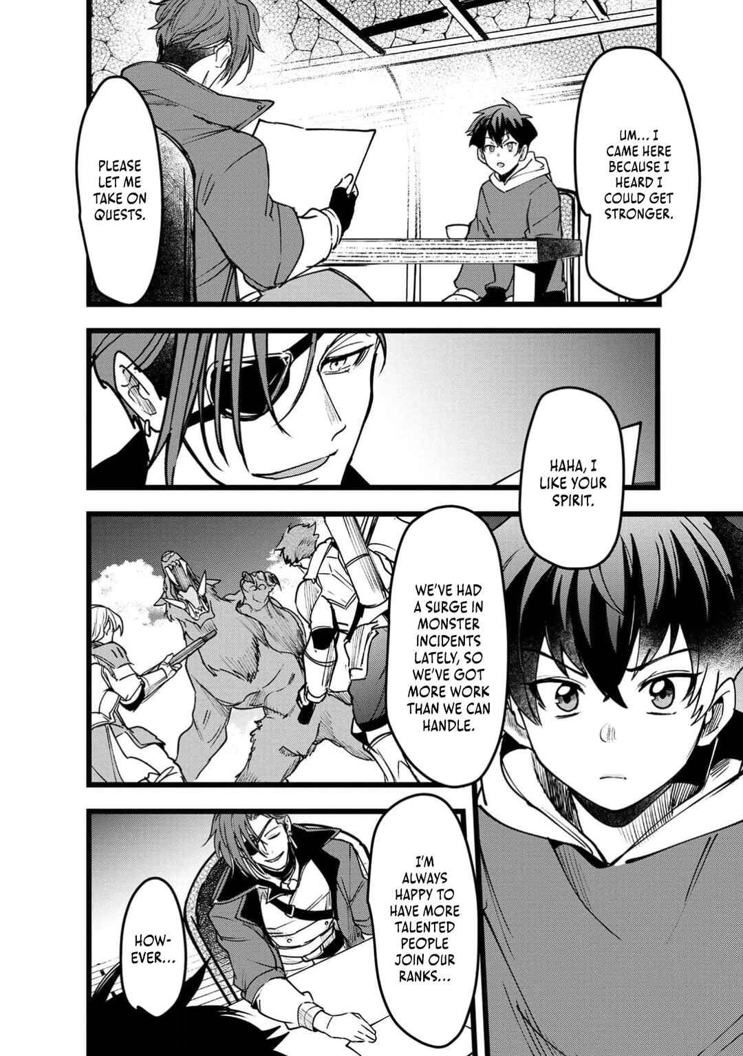 Page 19 Chapter 6 Net Game Haijin no Isekai Tenseiki - Kobushiou to Yobareta Saikyou no Kobushi ga Tsukaenai node, 1-nichi 8-jikan Konbou wo Furu Koto kara Hajimeta