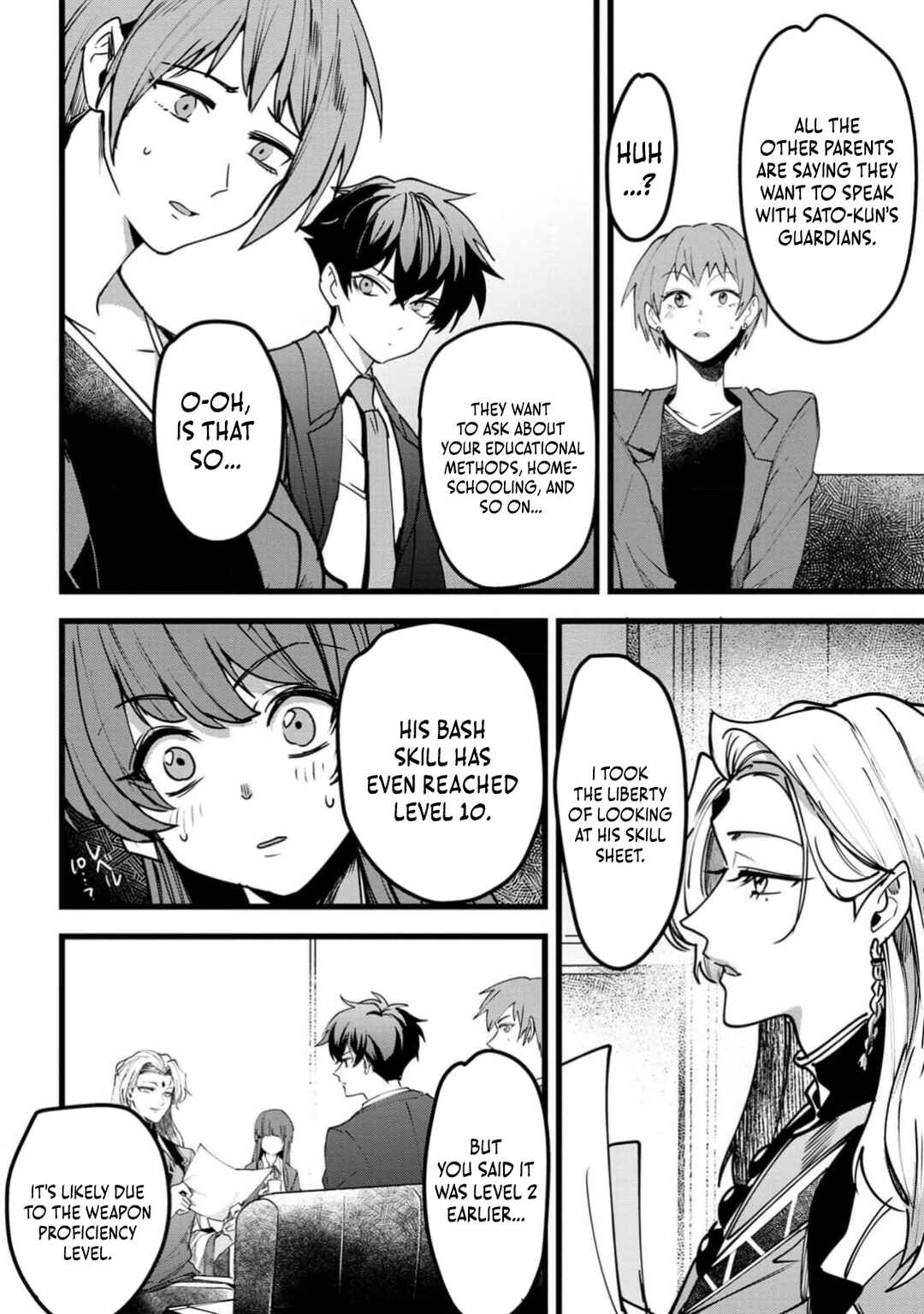 Page 7 Chapter 4 Net Game Haijin no Isekai Tenseiki - Kobushiou to Yobareta Saikyou no Kobushi ga Tsukaenai node, 1-nichi 8-jikan Konbou wo Furu Koto kara Hajimeta
