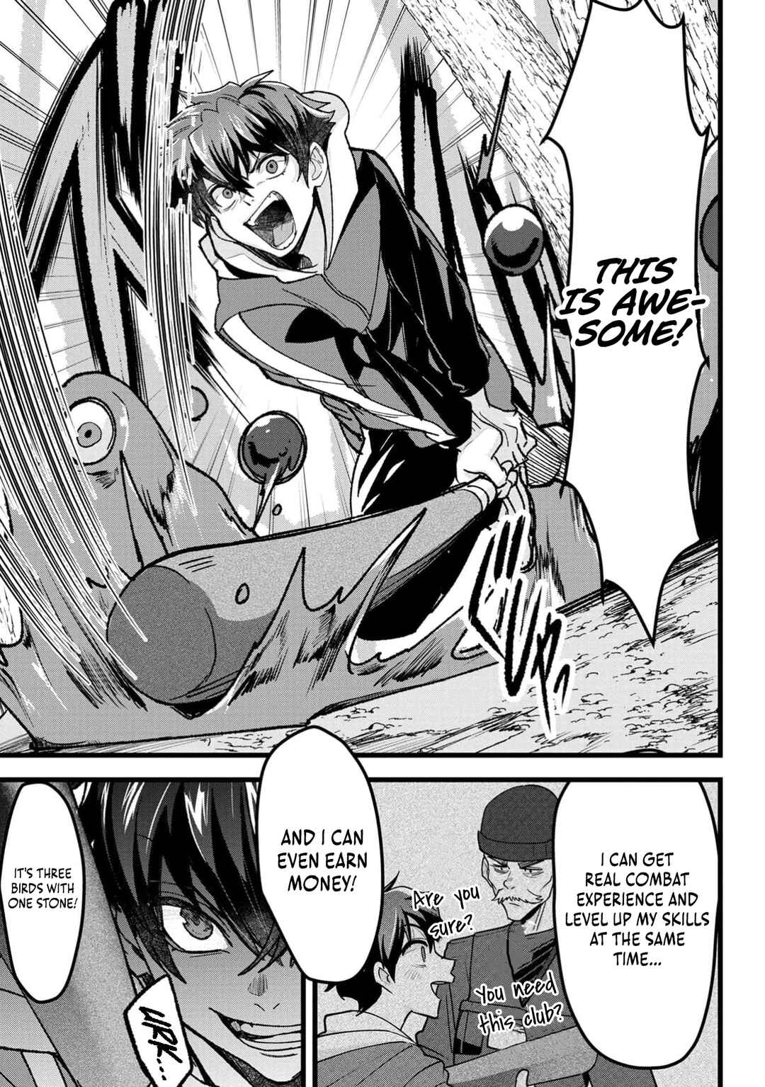 Page 10 Chapter 2 Net Game Haijin no Isekai Tenseiki - Kobushiou to Yobareta Saikyou no Kobushi ga Tsukaenai node, 1-nichi 8-jikan Konbou wo Furu Koto kara Hajimeta