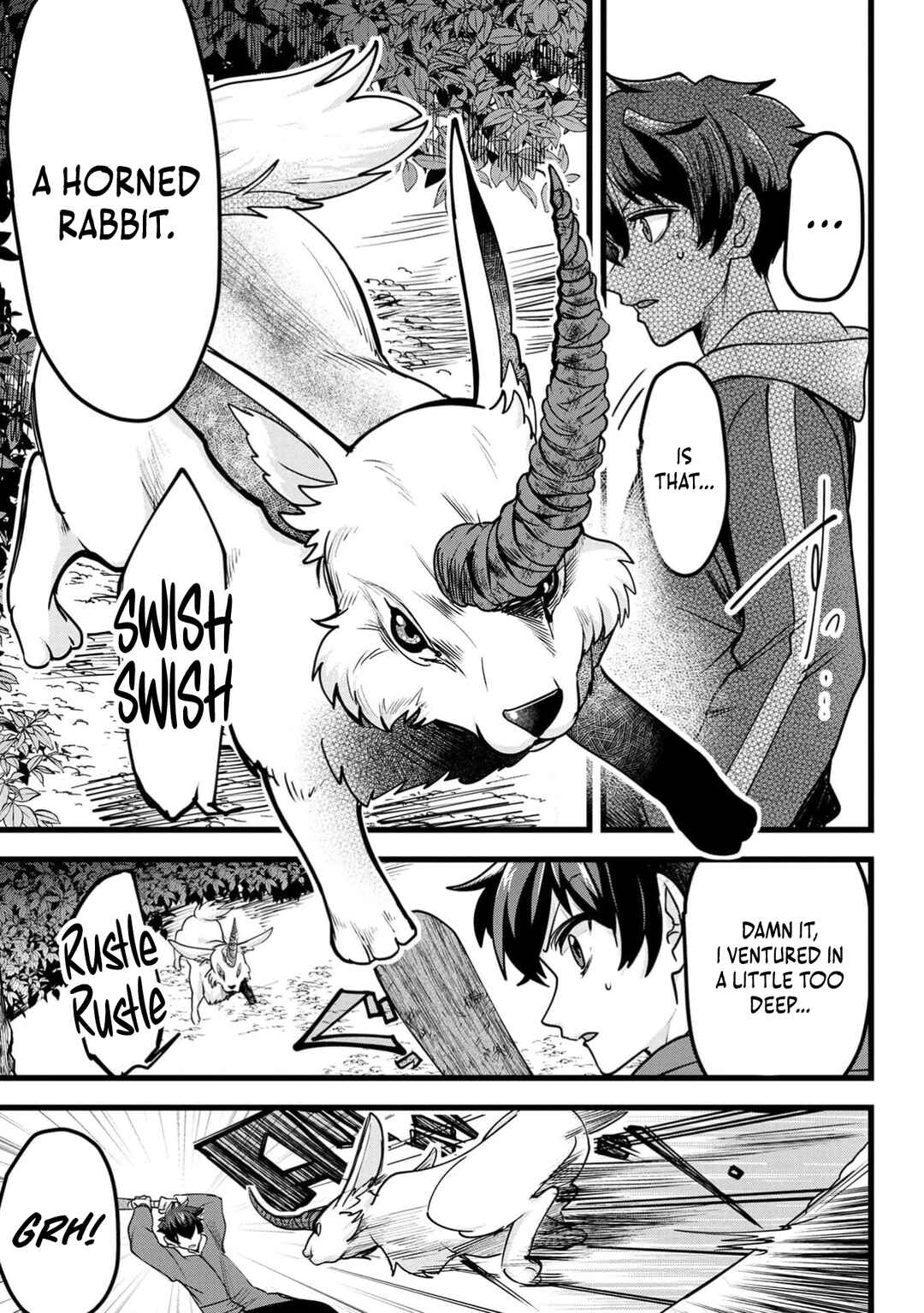 Page 12 Chapter 2 Net Game Haijin no Isekai Tenseiki - Kobushiou to Yobareta Saikyou no Kobushi ga Tsukaenai node, 1-nichi 8-jikan Konbou wo Furu Koto kara Hajimeta