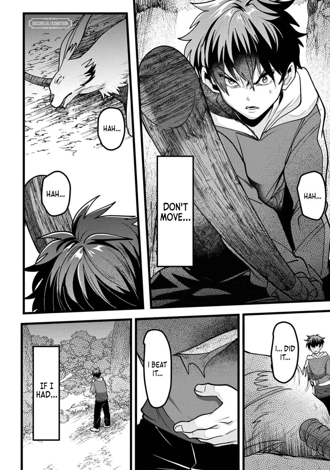 Page 21 Chapter 2 Net Game Haijin no Isekai Tenseiki - Kobushiou to Yobareta Saikyou no Kobushi ga Tsukaenai node, 1-nichi 8-jikan Konbou wo Furu Koto kara Hajimeta
