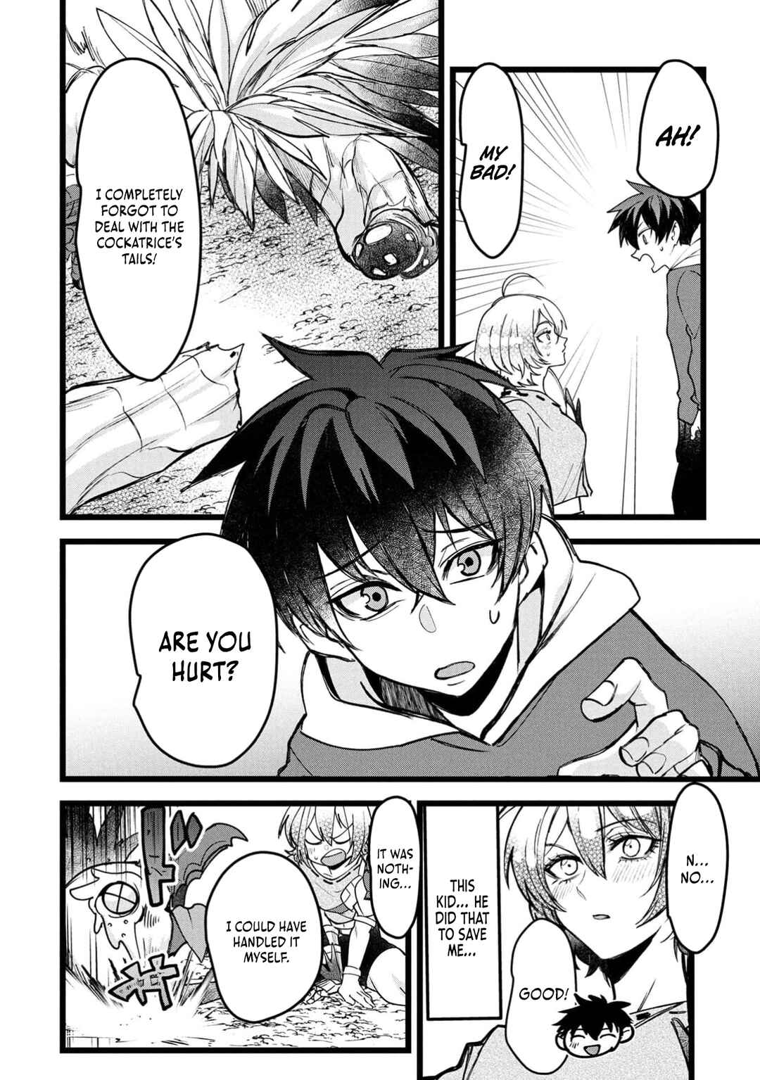 Page 23 Chapter 7 Net Game Haijin no Isekai Tenseiki - Kobushiou to Yobareta Saikyou no Kobushi ga Tsukaenai node, 1-nichi 8-jikan Konbou wo Furu Koto kara Hajimeta