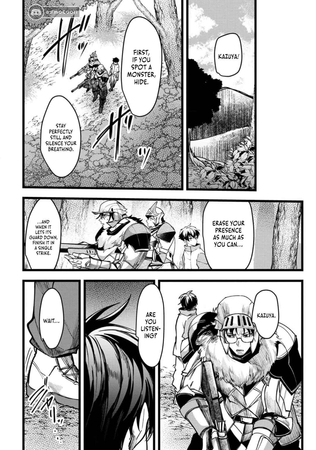 Page 5 Chapter 5 Net Game Haijin no Isekai Tenseiki - Kobushiou to Yobareta Saikyou no Kobushi ga Tsukaenai node, 1-nichi 8-jikan Konbou wo Furu Koto kara Hajimeta
