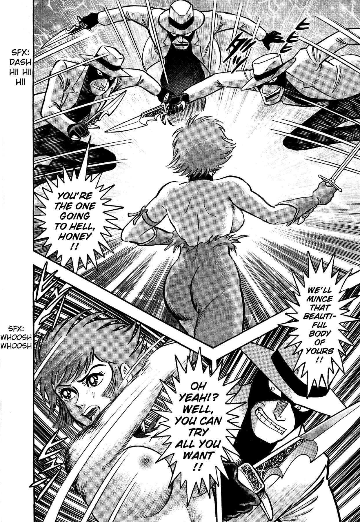 Page 7 Chapter 5 Cutie Honey vs. Devilman Lady