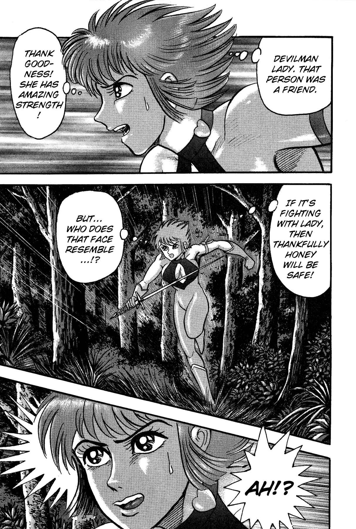 Page 35 Chapter 4 Cutie Honey vs. Devilman Lady