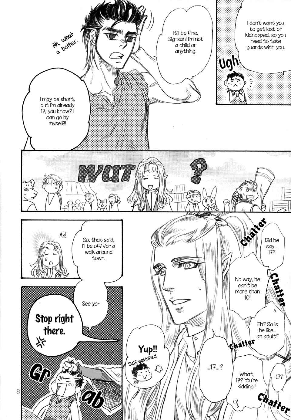 Page 8 Chapter Unknown_e9b6 Trip Lovers - Fly!! (Doujinshi)